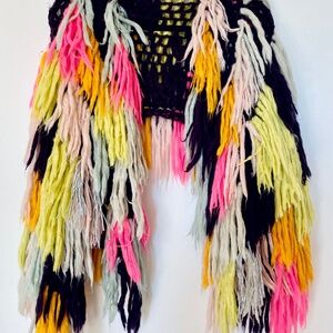 Celia B crochet cardigan